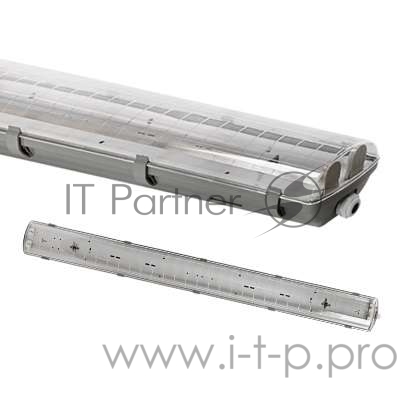 Светильник герметичный под светодиодную лампу ССП-456 2хLED-Т8-1200 G13 230В IP65 1200 мм IN HOME 4690612031279