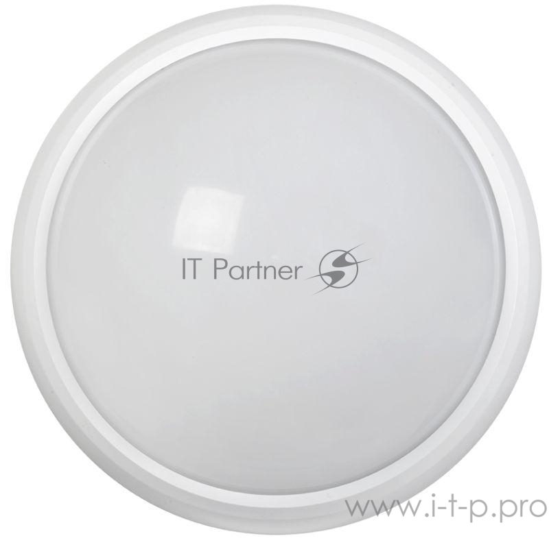 Светильник светодиодный ДПО 5022Д 8Вт 4000К IP65 круг бел. с АД IEK LDPO3-5022D-08-4000-K01