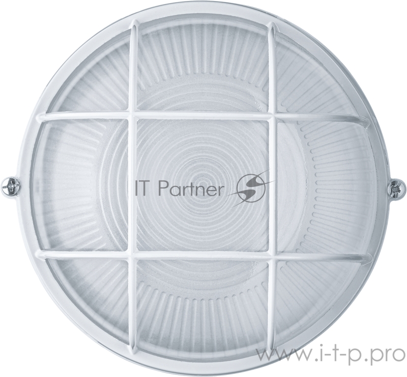 Светильник ЛОН 94 803 NBL-R2-60-E27/WH 1х60Вт E27 IP54 ( НПБ 1302 бел. круг с решеткой 60Вт) Navigator 94803