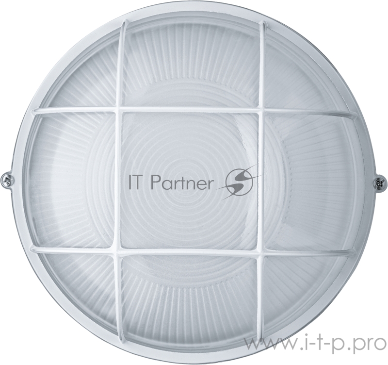 Светильник ЛОН 94 807 NBL-R2-100-E27/WH 1х100Вт E27 IP54 ( НПБ 1102 бел. круг с решеткой 100Вт) Navigator 94807