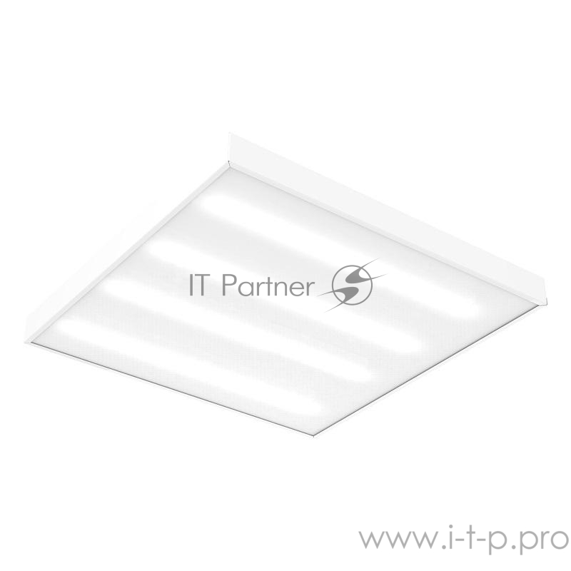 Светильник светодиодный MIR 595х595х50 35Вт 3500лм 4000К IP40 офисный встраив. накладной с рассеив. призма ( ЛВО) Gauss G1-A0-00070-01G03-2003540