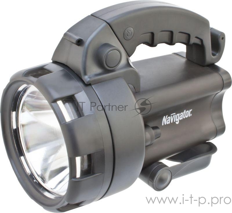 Фонарь NAVIGATOR 94 963 NPT-SP09-ACCU Прожект. CREE 1х3Вт+4LED, аккум.4В, 4Ач.