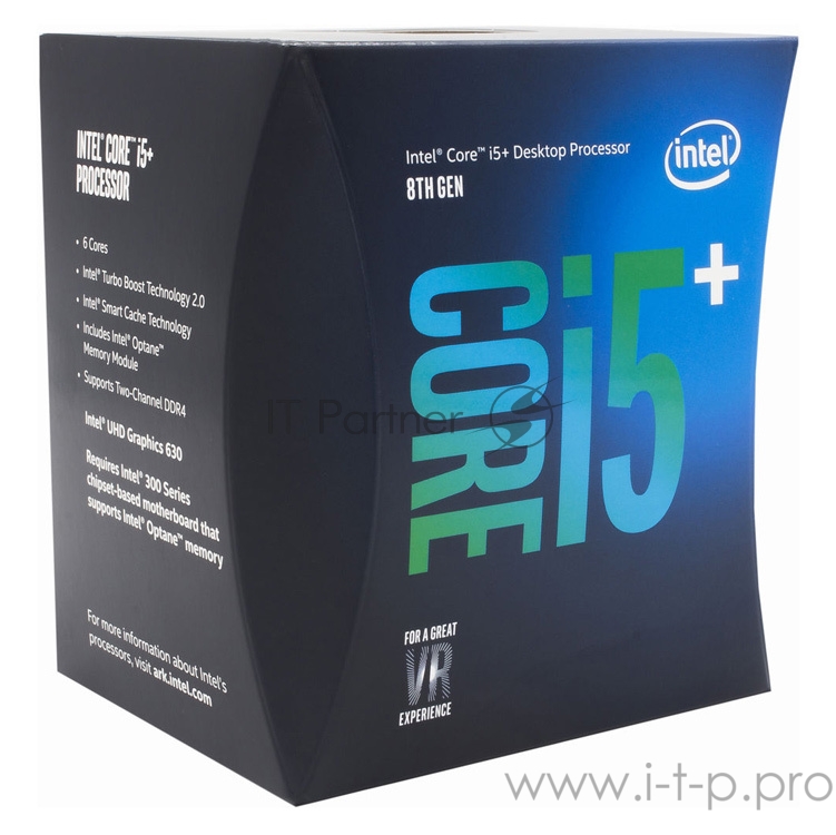 Процессор Intel Original Core i5 8600 Soc-1151v2 (BX80684I58600 S R3X0) (3.1GHz/Intel HD Graphics 630) Box
