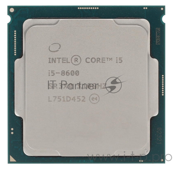 Процессор Intel Original Core i5 8600 Soc-1151v2 (BX80684I58600 S R3X0) (3.1GHz/Intel HD Graphics 630) Box