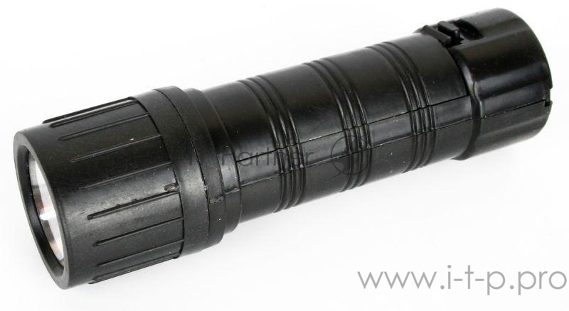 Фонарь 7102-ТН (черн. 1LED 1 реж 2XR03 блист-пакет) Ultraflash 11788