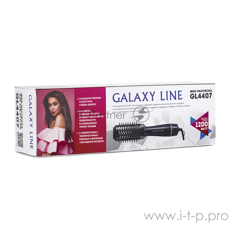 Фен-расческа GALAXY LINE GL4407