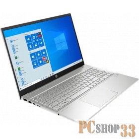 Ноутбук 15.6 IPS FHD HP Pavilion 15-eh0007ur silver (AMD Ryzen 3 4300U/8Gb/512Gb SSD/noDVD/VGA int/DOS) (281A4EA)