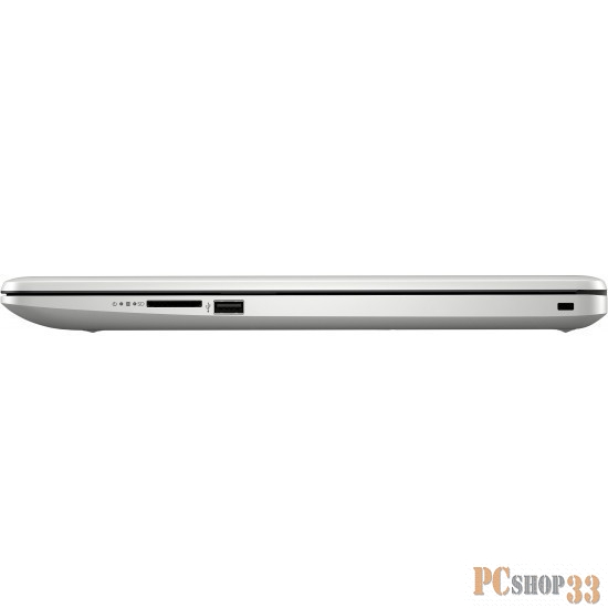 Ноутбук HP17 17-by4004ur 17.3 FHD, Intel Core i5-1135G7, 8Gb, 512Gb SSD, no ODD, FreeDOS, серебристый