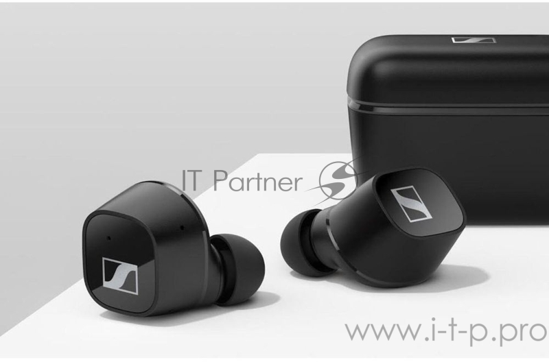 Гарнитура вкладыши Sennheiser CX400TW1 черный беспроводные bluetooth в ушной раковине (508900)