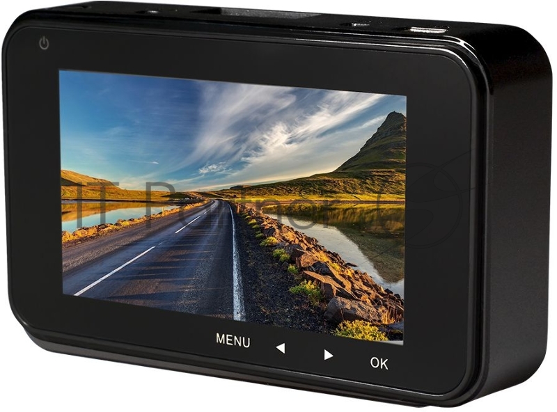 Видеорегистратор TrendVision X4 GPS черный 1296x2304 1296p 130гр. GPS MSTAR MSC8328