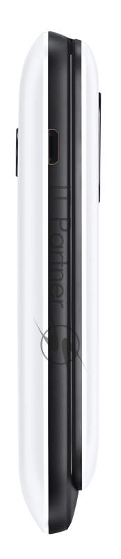 Мобильный телефон Alcatel 2053D OneTouch белый раскладной 2Sim 2.4 240x320 0.3Mpix GSM900/1800 GSM1900 MP3 FM microSD max21Gb