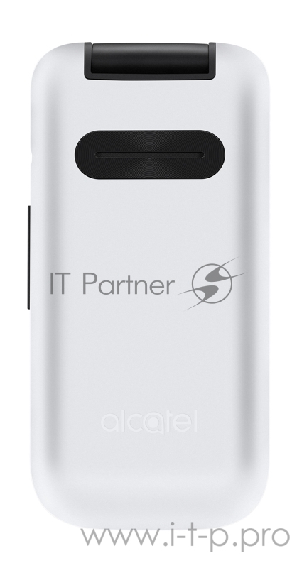 Мобильный телефон Alcatel 2053D OneTouch белый раскладной 2Sim 2.4 240x320 0.3Mpix GSM900/1800 GSM1900 MP3 FM microSD max21Gb