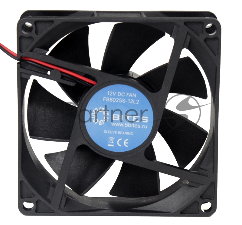 5bites Вентилятор FB8025S-12L2 80X25 / SLEEVE / 2000RPM / 2P