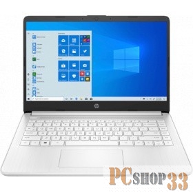 Ноутбук HP 14s-dq2004ur Pentium Gold 7505/8Gb/SSD512Gb/Intel UHD Graphics/14/IPS/FHD (1920x1080)/Windows 10/white/WiFi/BT/Cam