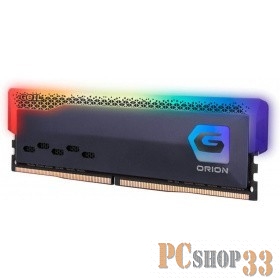 Модуль памяти DDR4 16GB (2*8GB) Geil GOSG416GB3200C22DC Orion RGB PC4-25600 3200MHz CL22 1.2V titanium gray
