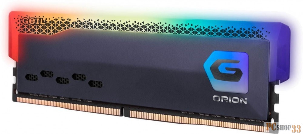 Оперативная память GeIL Orion RGB 32GB (16GBx2) DDR4 3200MHz DIMM 288pin CL22 GOSG432GB3200C22DC