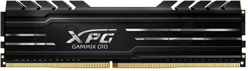 Модуль памяти 16GB ADATA DDR4 3200 DIMM XPG GAMMIX D10 Black Gaming Memory AX4U320016G16A-SB10 Non-ECC, CL16, 1.35V, Heat Shield, RTL