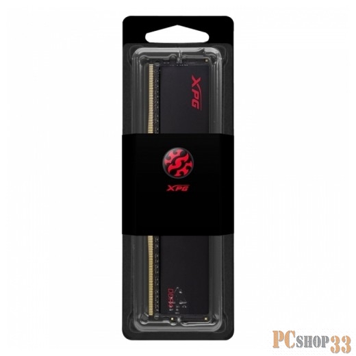 Модуль памяти 32GB ADATA DDR4 3200 DIMM XPG HUNTER Black Gaming Memory AX4U320032G16A-SBHT Non-ECC, CL16, 1.35V, Heat Shield, RTL