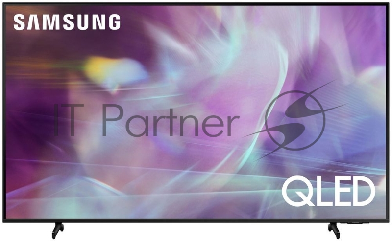 Телевизор QLED Samsung 55 QE55Q60AAUXRU Q черный/Ultra HD/50Hz/DVB-T2/DVB-C/DVB-S2/US TV (RUS)