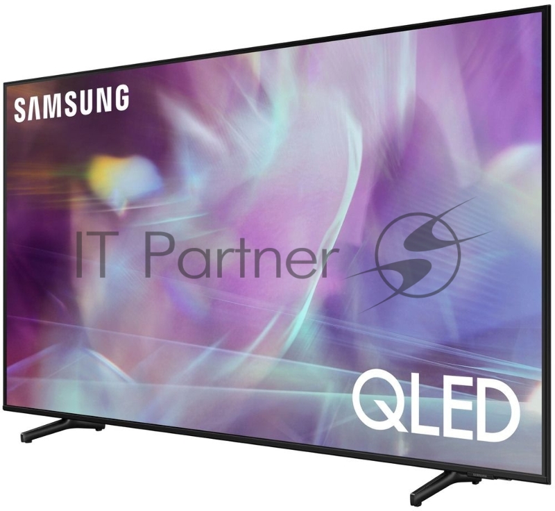 Телевизор QLED Samsung 55 QE55Q60AAUXRU Q черный/Ultra HD/50Hz/DVB-T2/DVB-C/DVB-S2/US TV (RUS)