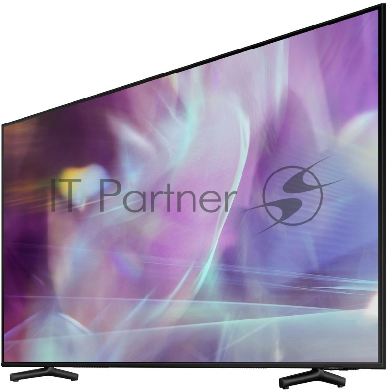 Телевизор QLED Samsung 55 QE55Q60AAUXRU Q черный/Ultra HD/50Hz/DVB-T2/DVB-C/DVB-S2/US TV (RUS)