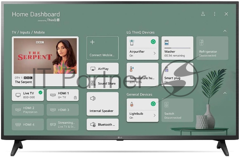 Телевизор LED65 LG 65UP75006LF