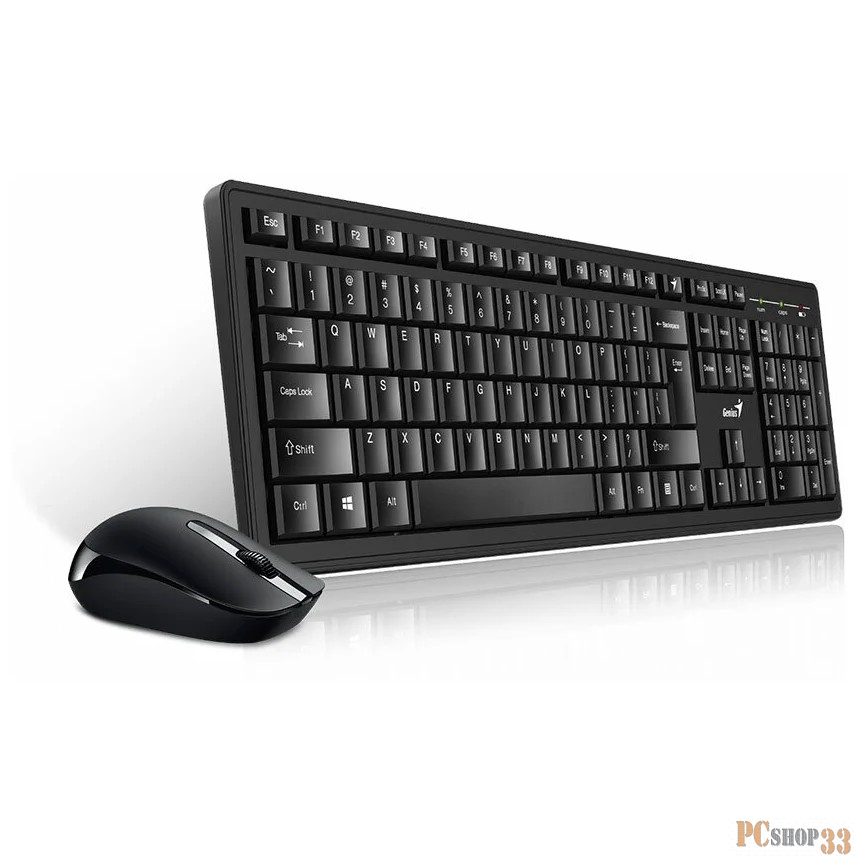 Комплект беспроводной Genius Smart KM-8200 multifunctional wireless combo, black