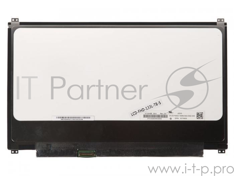 Матрица 13.3 Matte N133HSE-EA3, WUXGA FHD 1920x1080, 40L, cветодиодная (LED), Chi Mei, slim, уши В/Н