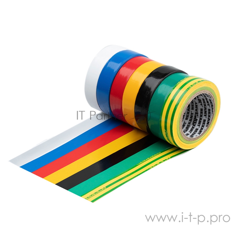 Набор изоляционных лент 7 цветов Rexant 09-2010-E