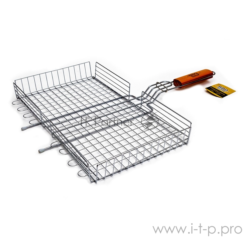 Решетка-гриль глубокая 45х25 см, BBQ time