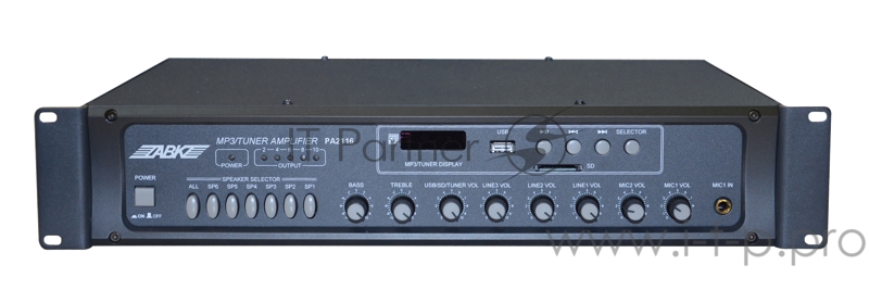Микшер-усилитель ABK PA-2116