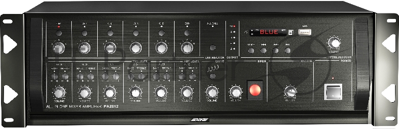 Микшер-усилитель 6-зонный ABK PA-2812