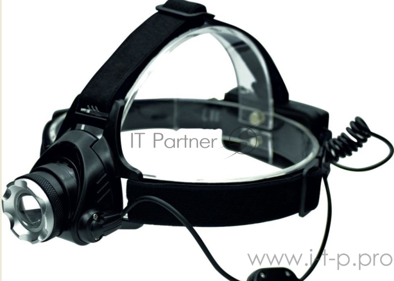 Фонарь налобный СИБИРСКИЙ СЛЕДОПЫТ Эон, 1L, zoom, 3 режима, аккум, 220B+12B/60