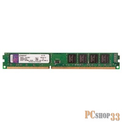 Модуль памяти KINGSTON DIMM 8GB PC12800 DDR3 KVR16N11/8WP