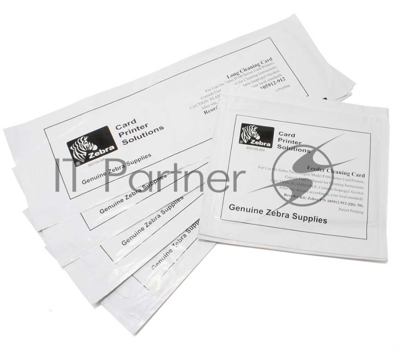 Чистящий комплект Zebra premier cleaning kit for P330i, P430i (25 standard and 25 print engine cleaning cards)