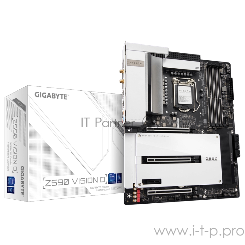 Материнская плата GIGABYTE Z590 VISION D (Z590 S1200 ATX)