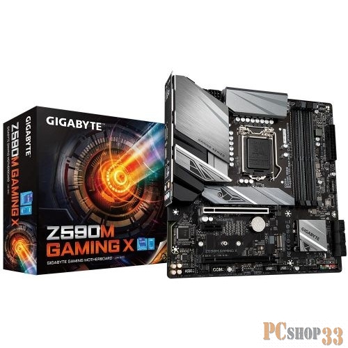 Материнская плата GIGABYTE Z590M GAMING X (Z590 S1200 MATX)
