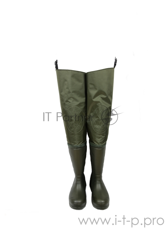 Сапоги болотные Дарина из ЭВА, верх нейлон, олива р.41