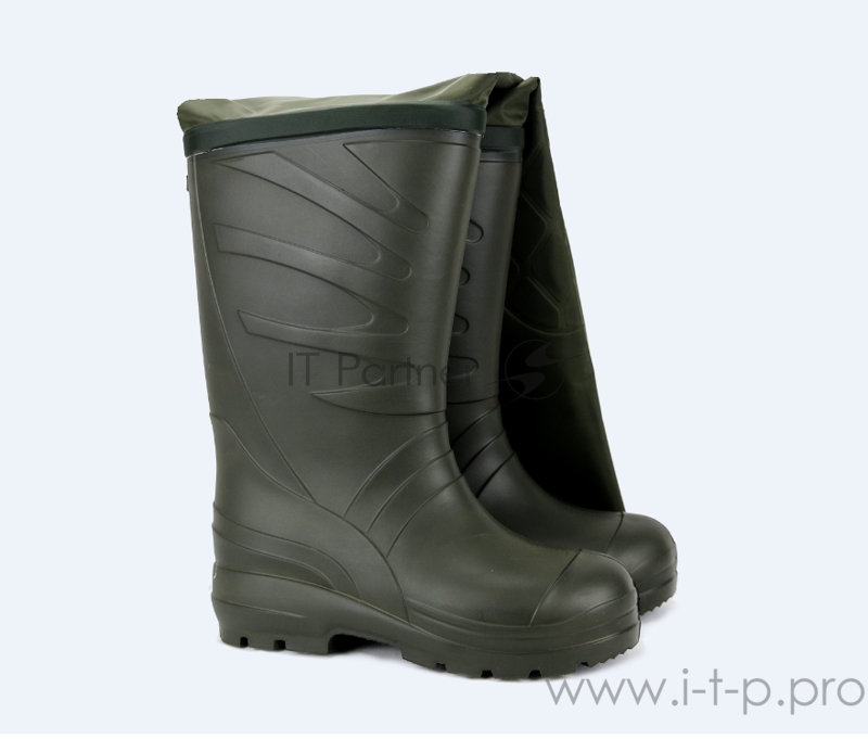 Сапоги болотные Дарина из ЭВА, верх нейлон, олива р.41