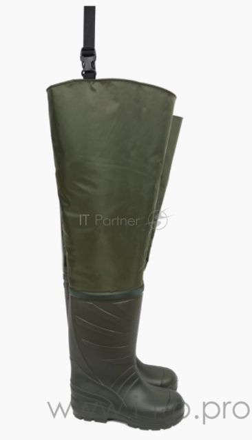 Сапоги болотные Дарина из ЭВА, верх нейлон, олива р.41