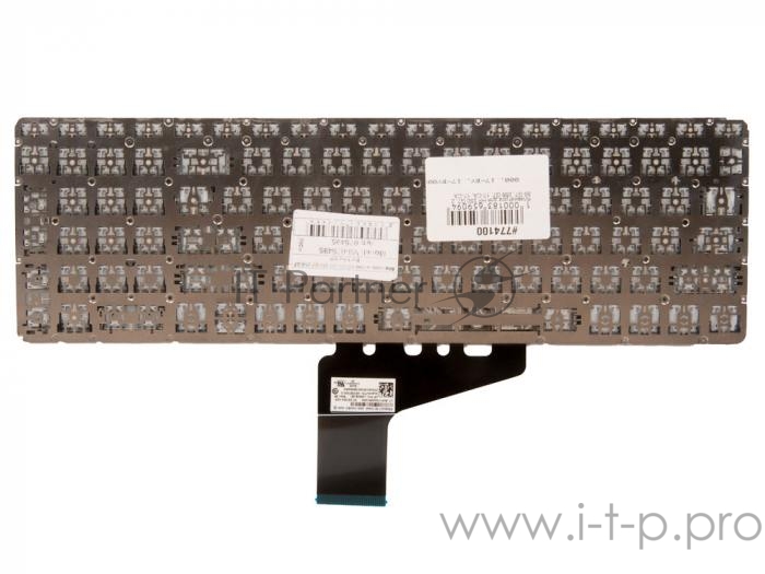 клавиатура для ноутбука HP 250 G7, 255 G7, 256 G7, 17-CA, 17-CA000, 17-BY, 17-BY000 черная с подсветкой