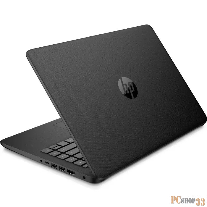 Ноутбук HP14 14s-dq0044ur 14.0 FHD, Intel Pentium-N5030, 4Gb, 256Gb SSD, no ODD, Win10, черный