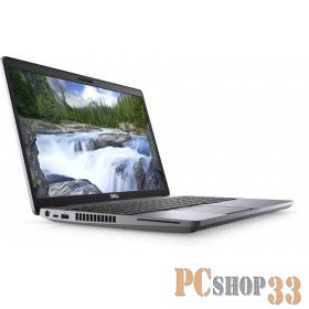 Ноутбук Latitude 5511Core i5-10400H (2,6GHz) 15,6 FullHD WVA Antiglare 16GB (1x16GB) DDR4 256GB SSD Intel UHD Graphics 4cell (68Whr),TPM,Thunderbolt 3,Linux 3y NBD,gray