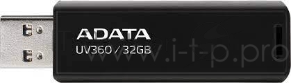 Флэш-накопитель USB2 32GB ADATA AUV360-32G-RBK