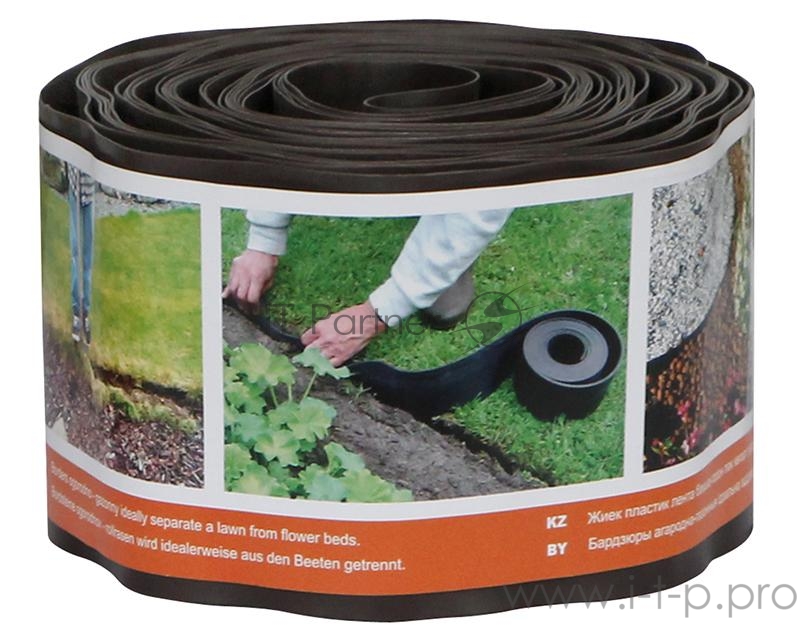 Лента бордюрная серии Палисад корич. Протэкт Б-10/9