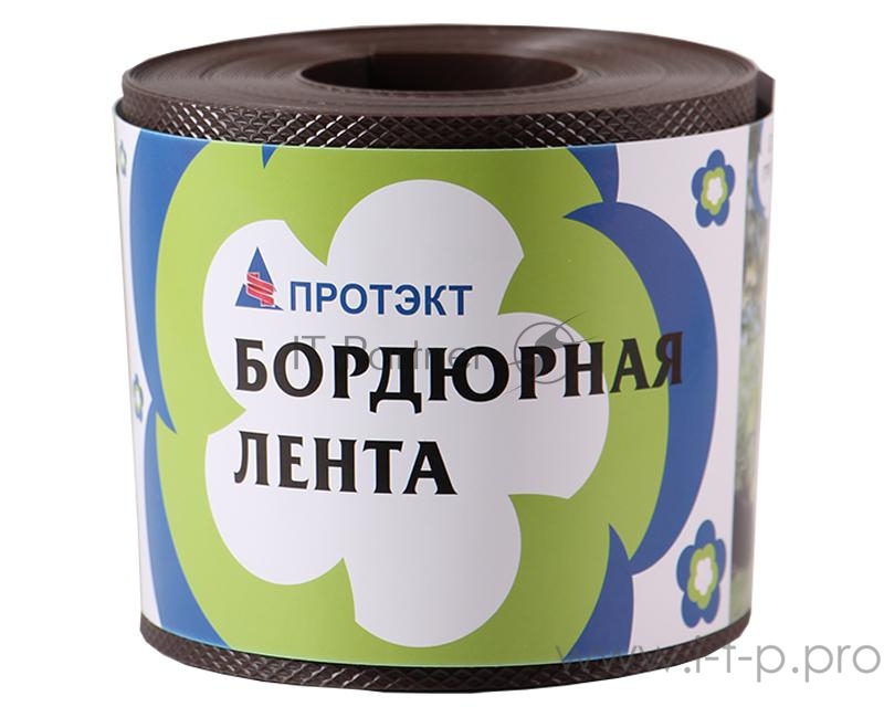 Лента бордюрная серии Палисад корич. Протэкт БЛ-10/10