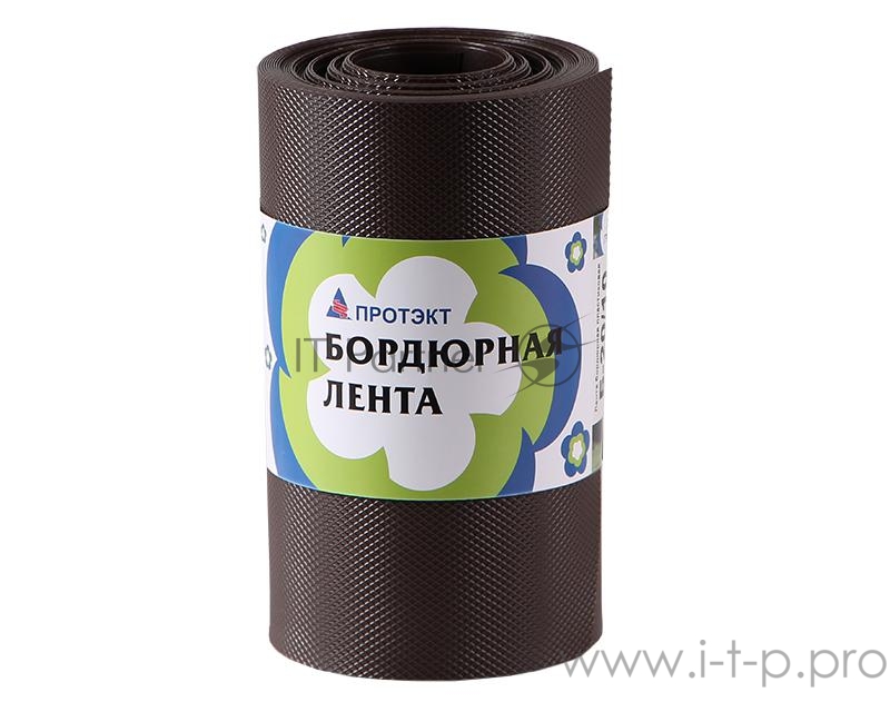 Лента бордюрная серии Палисад корич. Протэкт БЛ-20/10