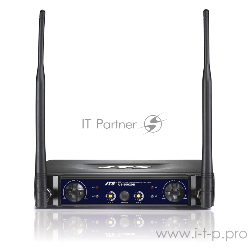 Ресивер UHF двухканальный JTS US8002DB