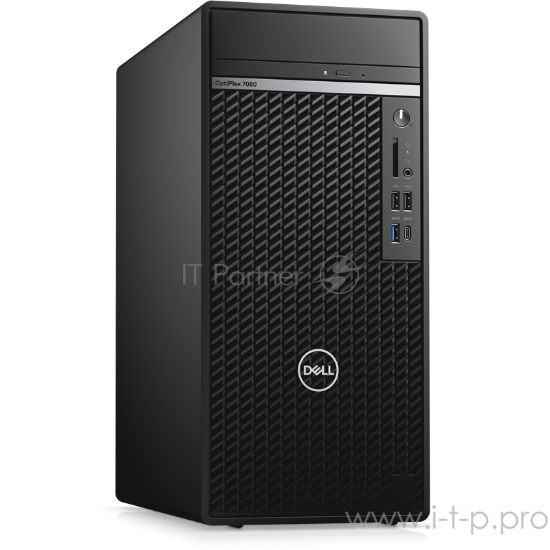 Персональный компьютер Dell OptiPlex 7080 Dell Optiplex 7080 MT Intel Core i7 10700(2.9Ghz)/16GB/SSD 512GB/DVD-RW/Intel UHD Graphics 630/SD/TPM/3y NBD/black/W10Pro
