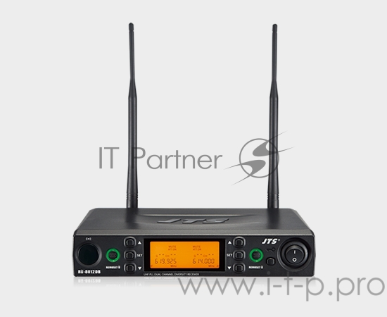 Радиосистема UHF двухканальная с поясными передатчиками и петличными микрофонами JTS RU-8012DB/RU-850LTB+CM-501